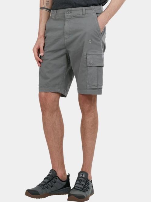 Fundango Zack Cargo Shorts férfi oldalzsebes rövidnadrág oliva színben 2