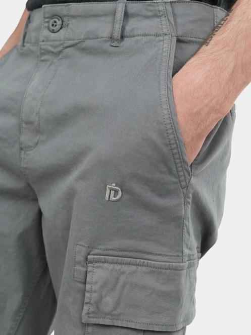 Fundango Zack Cargo Shorts férfi oldalzsebes rövidnadrág oliva színben 5