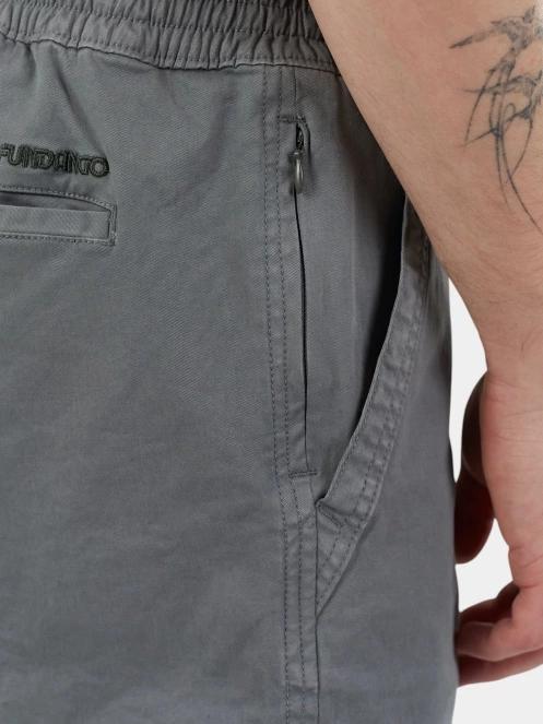 Fundango Mason Chino Shorts férfi rövidnadrág zöld színben 7