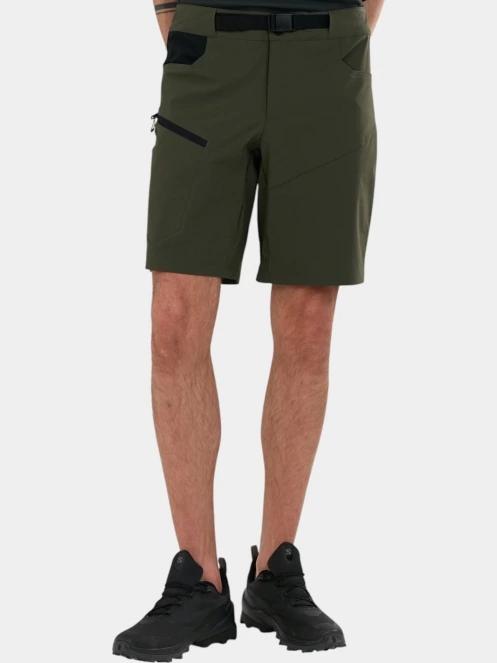 Fundango Roger Trekking Shorts férfi túra rövidnadrág zöld színben 2