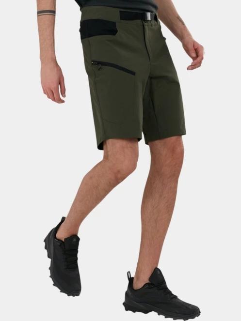 Fundango Roger Trekking Shorts férfi túra rövidnadrág zöld színben 5
