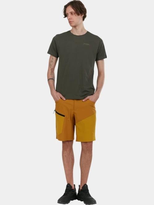 Fundango Roger Trekking Shorts férfi túra rövidnadrág barna színben 4