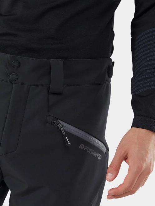 Fundango Rob Softshell Pants férfi softshell nadrág fekete színben 5