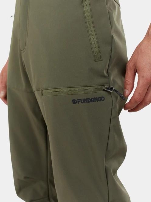 Fundango Akira II Softshell Pants férfi softshell nadrág oliva színben 7