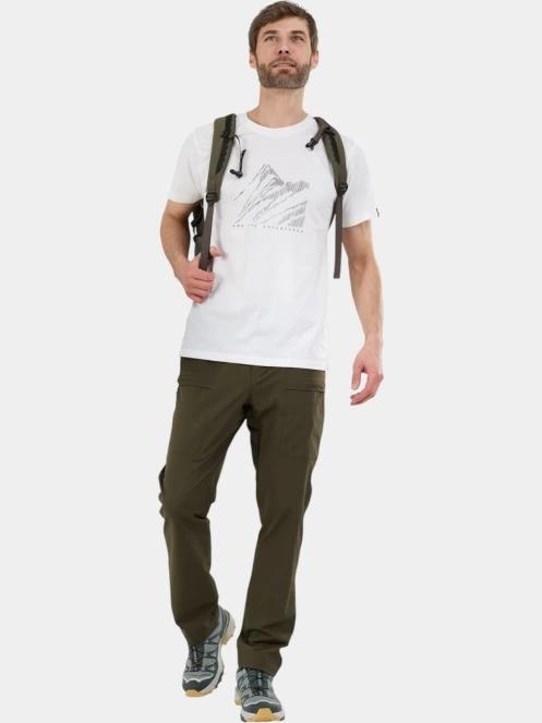 Fundango Elkford Cargo Trekking Pants férfi túranadrág zöld színben 4