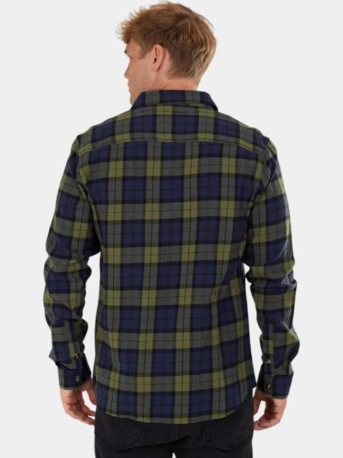 Fundango Harris Shirt férfi hosszú ujjú ing sötétkék színben 3