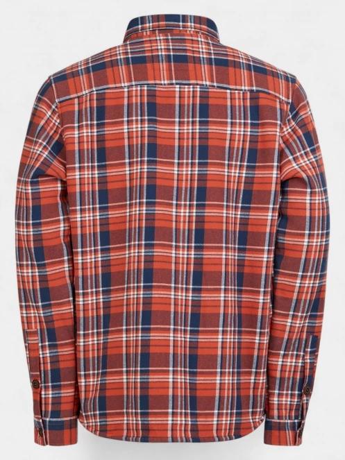 Fundango Roddy Lined Shirt férfi ingkabát piros színben 10