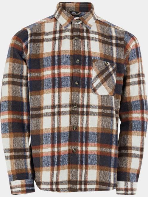 Fundango Parker Shirt Jacket férfi ingkabát barna színben 9