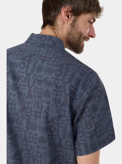 Fundango Chase Shirt férfi hosszú ujjú ing szürke színben 7