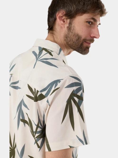 Fundango Chase Shirt férfi hosszú ujjú ing homok színben 6