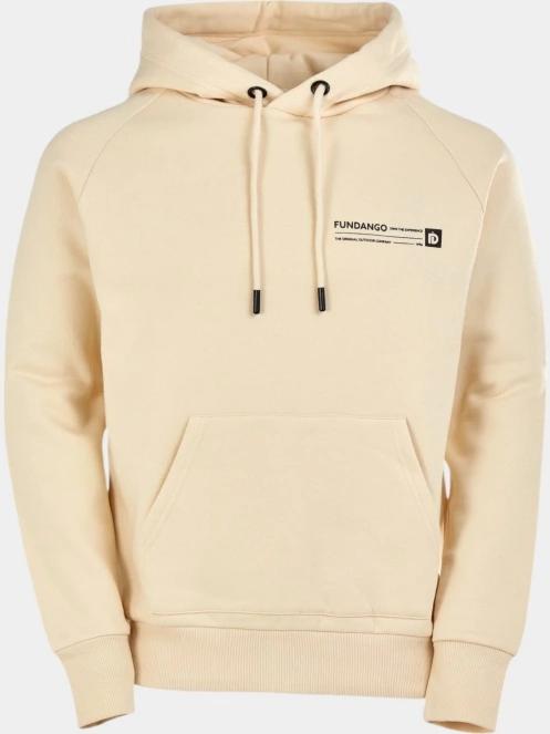 Fundango Talis Hooded Sweatshirt férfi kapucnis pulóver homok színben 9