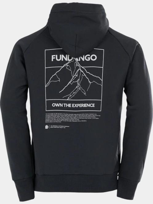 Fundango Talis Hooded Sweatshirt férfi kapucnis pulóver szürke színben 9