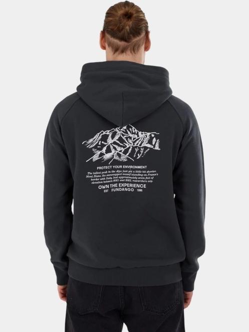 Fundango Talis Hooded Sweatshirt férfi kapucnis pulóver szürke színben 3