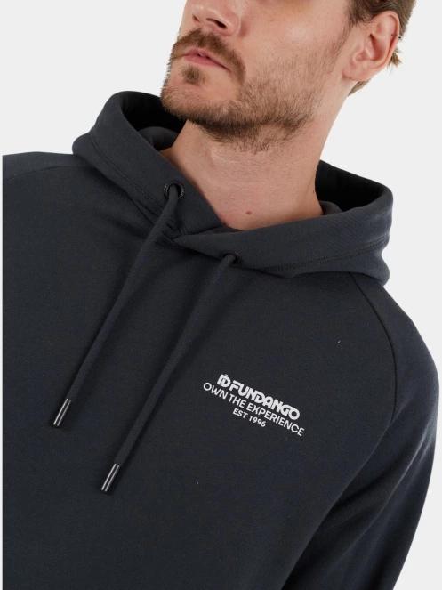 Fundango Talis Hooded Sweatshirt férfi kapucnis pulóver szürke színben 6