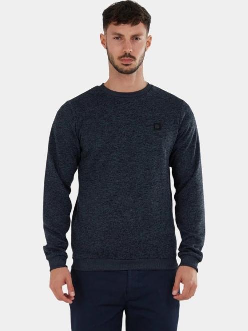 Fundango Randall Pullover férfi pulóver sötétkék színben 2