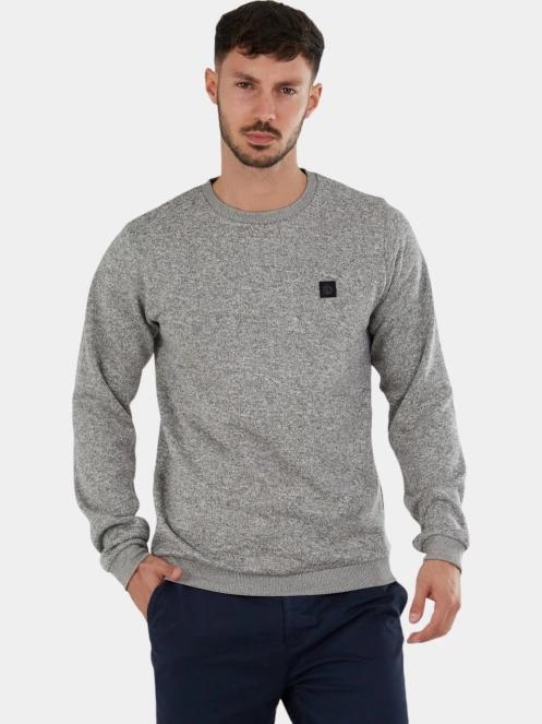 Fundango Randall Pullover férfi pulóver szürke színben 2