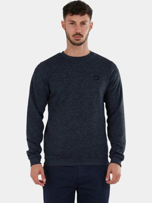 Fundango Randall Pullover férfi pulóver sötétkék színben 2