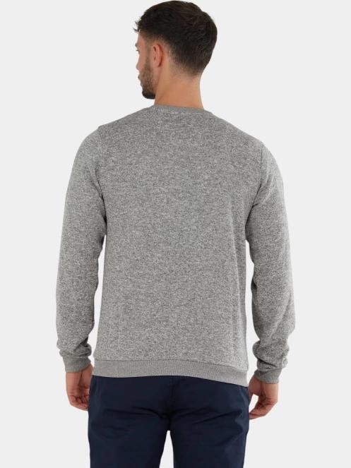 Fundango Randall Pullover férfi pulóver szürke színben 3