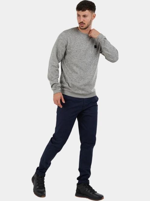 Fundango Randall Pullover férfi pulóver szürke színben 4