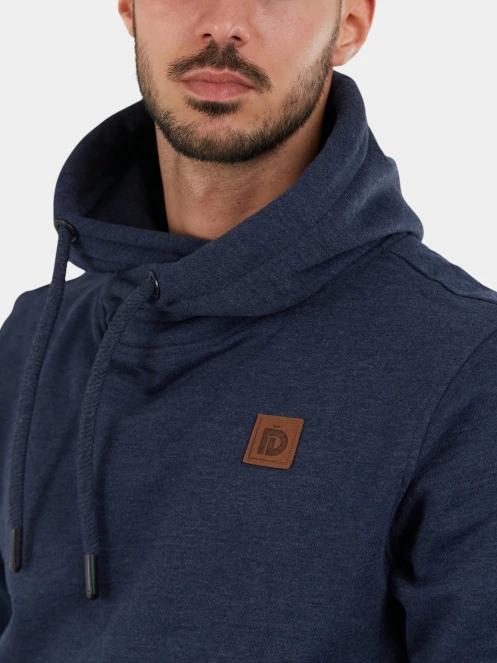 Fundango Conor Hooded Sweatshirt férfi kapucnis pulóver sötétkék színben 5