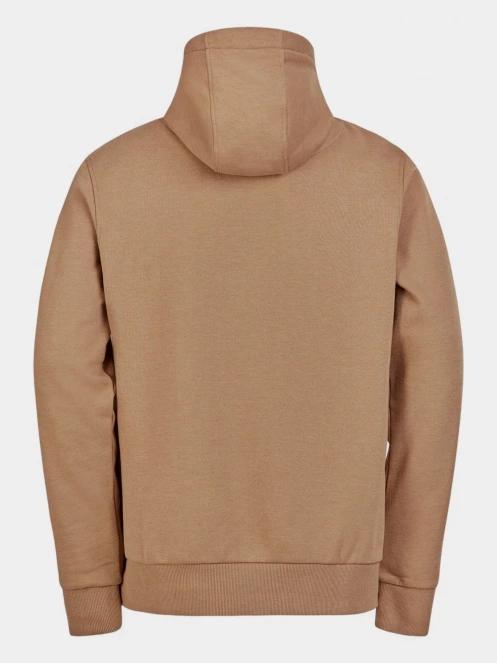 Fundango Conor Hooded Sweatshirt férfi kapucnis pulóver barna színben 9