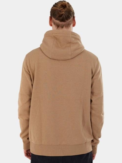 Fundango Conor Hooded Sweatshirt férfi kapucnis pulóver barna színben 3