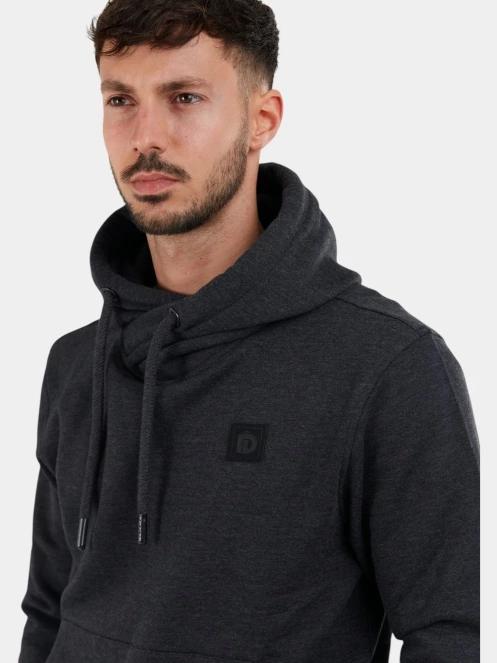 Fundango Conor Hooded Sweatshirt férfi kapucnis pulóver fekete színben 6