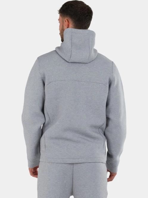 Fundango Hamal Tech Hoodie férfi kapucnis pulóver szürke színben 3