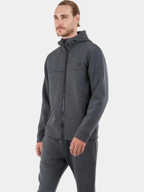 Fundango Hamal Tech Hoodie férfi kapucnis pulóver fekete színben 5