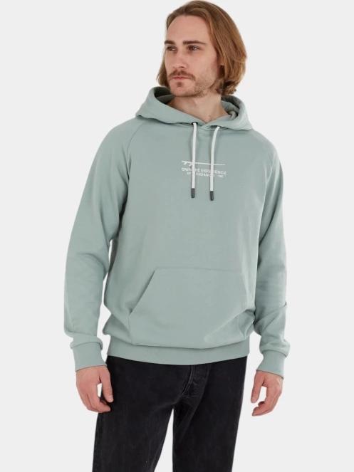 Fundango Kronos Hooded Sweatshirt férfi pulóver zöld színben 3