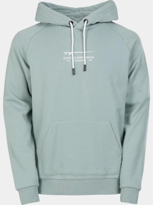 Fundango Kronos Hooded Sweatshirt férfi pulóver zöld színben 9