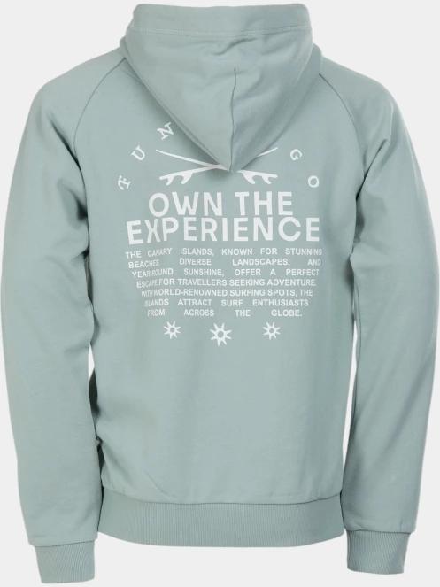 Fundango Kronos Hooded Sweatshirt férfi pulóver zöld színben 10