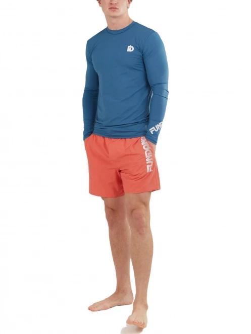 Fundango Manado Long Rashguard férfi hosszú ujjú lycra sötétkék színben 5