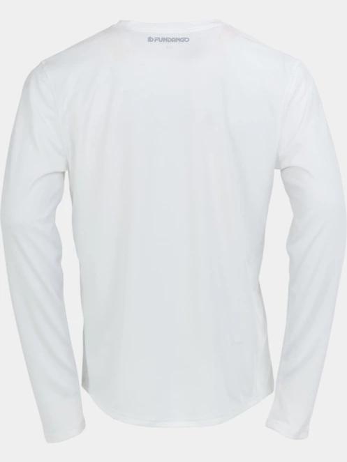 Fundango Maurice Long Rashguard férfi hosszú ujjú lycra fehér színben 10