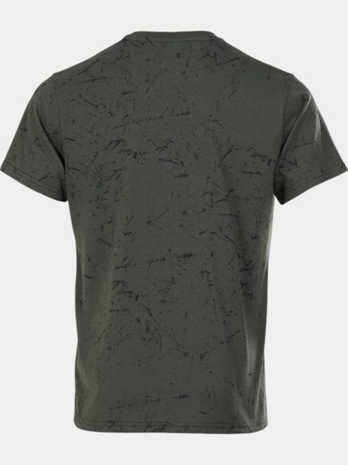 Fundango Theory T-shirt férfi rövid ujjú sport póló oliva színben 8