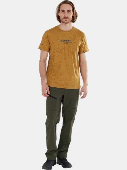 Fundango Theory T-shirt férfi rövid ujjú sport póló sárga színben 5