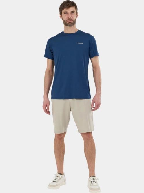 Fundango Bellmore T-shirt férfi rövid ujjú sport póló sötétkék színben 5