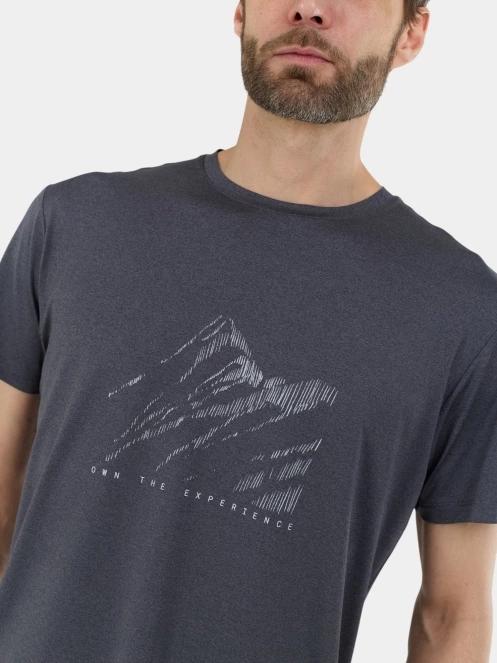 Fundango Bellmore T-shirt férfi rövid ujjú sport póló fekete színben 7