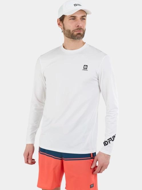 Fundango Manado Long III Rashguard férfi hosszú ujjú lycra fehér színben 5