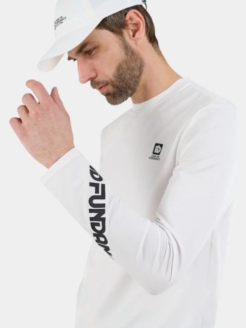 Fundango Manado Long III Rashguard férfi hosszú ujjú lycra fehér színben 7