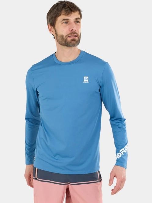 Fundango Manado Long III Rashguard férfi hosszú ujjú lycra kék színben 2