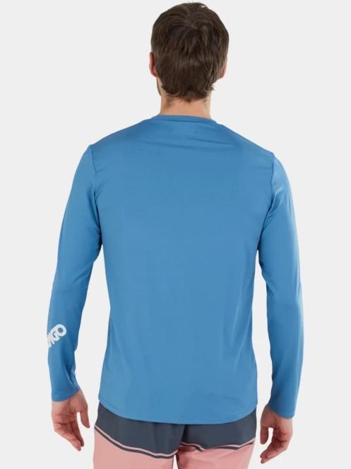 Fundango Manado Long III Rashguard férfi hosszú ujjú lycra kék színben 3