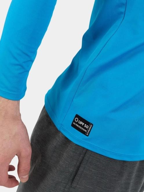 Fundango Manado Long III Rashguard férfi hosszú ujjú lycra világoskék színben 8