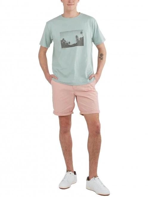 Fundango Talmer T-shirt férfi rövid ujjú póló zöld színben 4