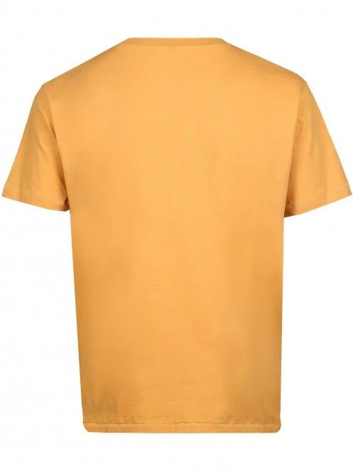 Fundango Talmer T-shirt férfi rövid ujjú póló sárga színben 6