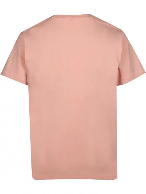Fundango Talmer T-shirt férfi rövid ujjú póló rózsaszín színben 7
