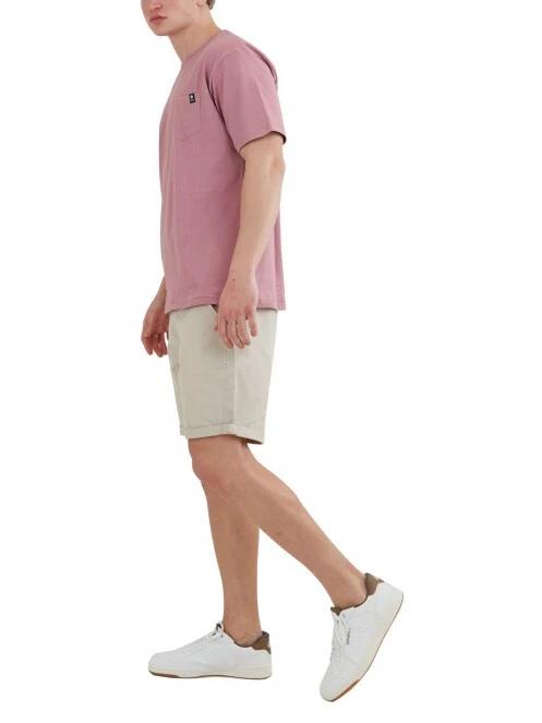 Fundango Talmer Pocket T-shirt férfi rövid ujjú póló piros színben 4
