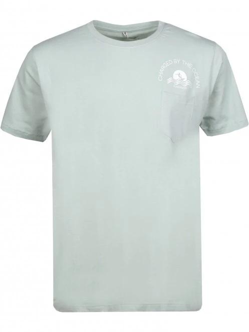 Fundango Talmer Pocket T-shirt férfi rövid ujjú póló zöld színben 7