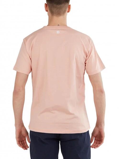 Fundango Talmer Pocket T-shirt férfi rövid ujjú póló rózsaszín színben 3