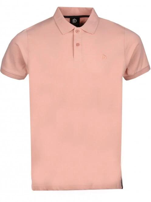 Fundango Incognito Mono Poloshirt férfi galléros póló rózsaszín színben 7